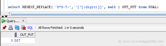 Sql Regex Replace Non Numeric