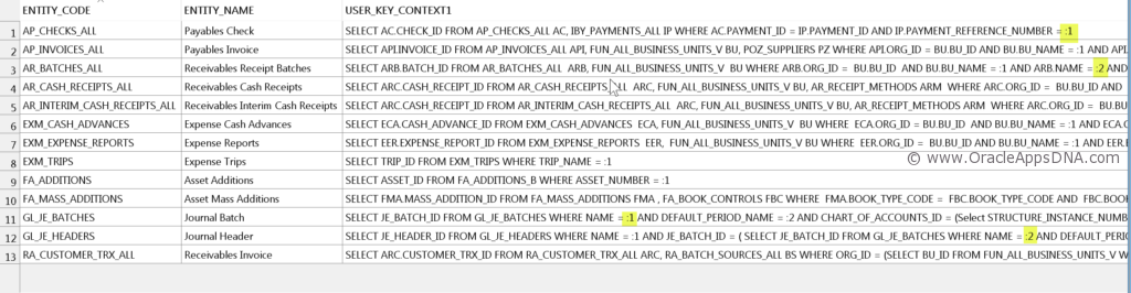 FUN_ERP_ATTACHMENT_CONTEXTS